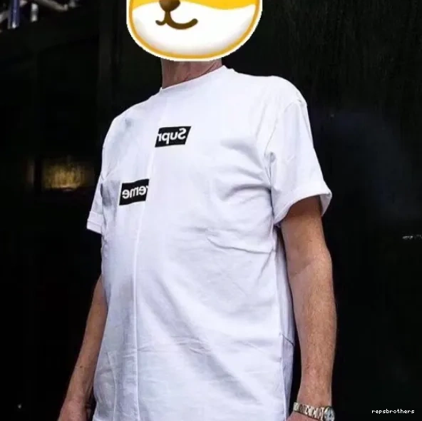 splicing white black T-shirt S-XL disassembly sleeved short 18FW and and misaligned 0803